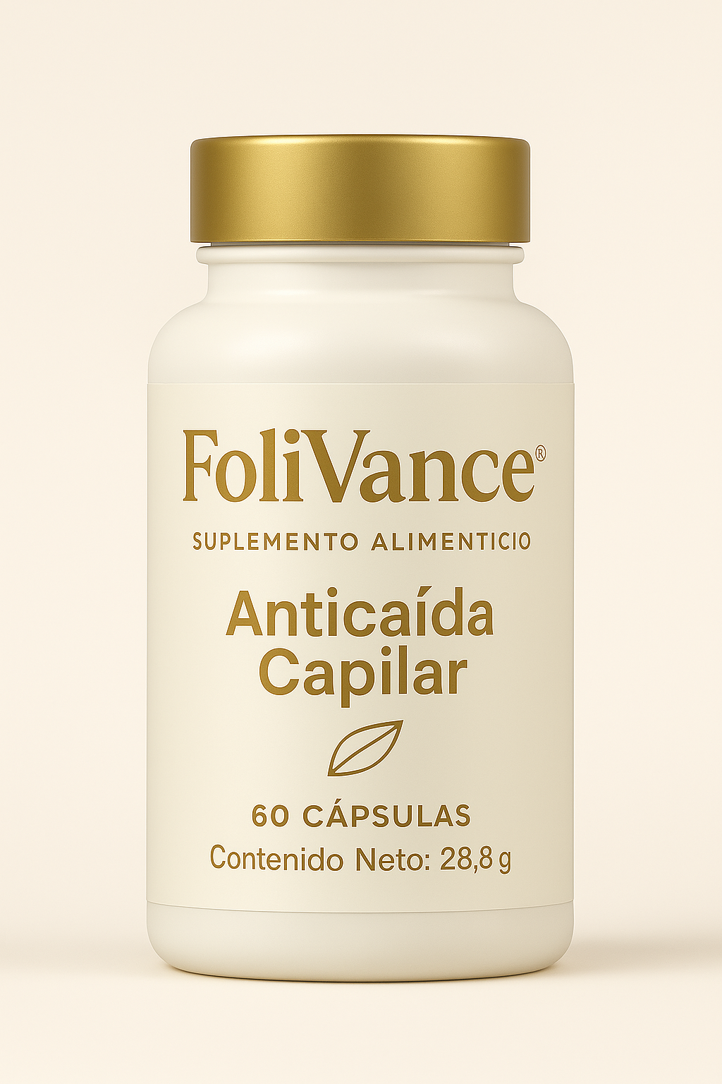 FoliVance - Suplemento alimenticio anticaída capilar con extractos de mijo, cola de caballo y cúrcuma - 60 cápsulas